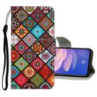 For Vivo V19 Colored Drawing Pattern Horizontal Flip Leather Case with Holder & Card Slots & Wallet(Ethnic Style) - 1