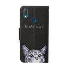 For Vivo Y11 (2019) Colored Drawing Pattern Horizontal Flip Leather Case with Holder & Card Slots & Wallet(Kitty) - 3