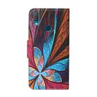 For Vivo Y11 (2019) Colored Drawing Pattern Horizontal Flip Leather Case with Holder & Card Slots & Wallet(Colorful Flower) - 3