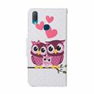 For Vivo Y11 (2019) Colored Drawing Pattern Horizontal Flip Leather Case with Holder & Card Slots & Wallet(Cat Family) - 3