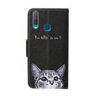 For Vivo Y17 / Y15 / Y12 Colored Drawing Pattern Horizontal Flip Leather Case with Holder & Card Slots & Wallet(Kitty) - 3