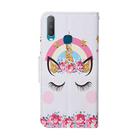 For Vivo Y17 / Y15 / Y12 Colored Drawing Pattern Horizontal Flip Leather Case with Holder & Card Slots & Wallet(Crown Unicorn) - 3