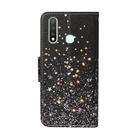 For Vivo Y19 Colored Drawing Pattern Horizontal Flip Leather Case with Holder & Card Slots & Wallet(Black Five-pointed Star) - 3