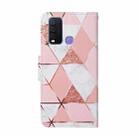 For Vivo Y50 / Y30 Colored Drawing Pattern Horizontal Flip Leather Case with Holder & Card Slots & Wallet(Marble) - 3