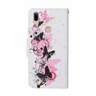 For Vivo Y91 / Y95 / Y91i Colored Drawing Pattern Horizontal Flip Leather Case with Holder & Card Slots & Wallet(Four Butterflies) - 2