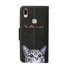 For Vivo Y91 / Y95 / Y91i Colored Drawing Pattern Horizontal Flip Leather Case with Holder & Card Slots & Wallet(Kitty) - 3