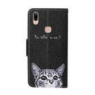 For Vivo Y91 / Y95 / Y91i Colored Drawing Pattern Horizontal Flip Leather Case with Holder & Card Slots & Wallet(Kitty) - 3