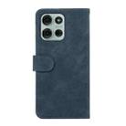 For Motorola Moto G75 5G ABEEL Color Block Magnetic RFID Leather Phone Case(Blue-Brown) - 3