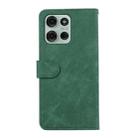 For Motorola Moto G75 5G ABEEL Color Block Magnetic RFID Leather Phone Case(Green-Black) - 3