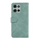 For Motorola Moto G75 5G ABEEL Color Block Magnetic RFID Leather Phone Case(Cyan-Pink) - 3