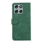 For Motorola Moto G56 5G ABEEL Color Block Magnetic RFID Leather Phone Case(Green-Black) - 3