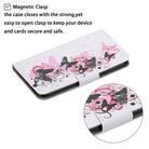 For Vivo Y91C Colored Drawing Pattern Horizontal Flip Leather Case with Holder & Card Slots & Wallet(Four Butterflies) - 3