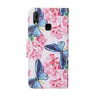 For Vivo Y91C Colored Drawing Pattern Horizontal Flip Leather Case with Holder & Card Slots & Wallet(Dragonfly Flower) - 3