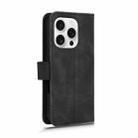 For iPhone 16 Pro Max Skin Feel Magnetic Flip Leather Phone Case(Black) - 3