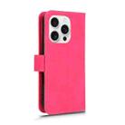 For iPhone 16 Pro Max Skin Feel Magnetic Flip Leather Phone Case(Rose Red) - 3