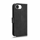 For iPhone 16e Skin Feel Magnetic Flip Leather Phone Case(Black) - 3