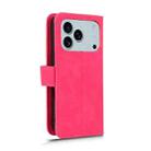 For iPhone 17 Pro Max Skin Feel Magnetic Flip Leather Phone Case(Rose Red) - 3