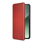 For Xiaomi 15 Carbon Fiber Texture Flip Leather Phone Case(Brown) - 2