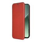 For Xiaomi 15 Pro Carbon Fiber Texture Flip Leather Phone Case(Brown) - 2
