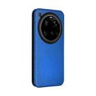 For Xiaomi 15 Ultra Carbon Fiber Texture Flip Leather Phone Case(Blue) - 3