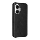 For Xiaomi Poco F7 5G Global Carbon Fiber Texture Flip Leather Phone Case(Black) - 3
