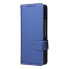 For Samsung Galaxy Z Fold6 5G Split 2 in 1 Folding Leather Phone Case(Blue) - 2