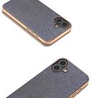 For iPhone 16 Plus Electroplating Frame Glitter Shockproof Phone Case(Black) - 3