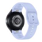 For Samsung Galaxy Watch 7 / 6 Button Style Quick Release Silicone Watch Band(Blue) - 2