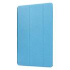 For Huawei Enjoy Tablet 2 10.1 inch Silk Texture Horizontal Flip Leather Case with Three-Folding Holder(Baby Blue) - 2