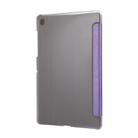 For Huawei Enjoy Tablet 2 10.1 inch Silk Texture Horizontal Flip Leather Case with Three-Folding Holder(Purple) - 3