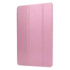 For Huawei Enjoy Tablet 2 10.1 inch Silk Texture Horizontal Flip Leather Case with Three-Folding Holder(Pink) - 2