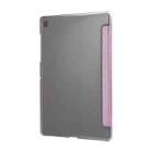 For Huawei Enjoy Tablet 2 10.1 inch Silk Texture Horizontal Flip Leather Case with Three-Folding Holder(Pink) - 3