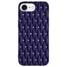 For iPhone 7 / 8 / SE 2022 Weave Cooling Solid Color TPU Phone Case(Purple Blue) - 1