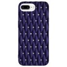 For iPhone 7 Plus / 8 Plus Weave Cooling Solid Color TPU Phone Case(Purple Blue) - 1