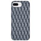 For iPhone 7 Plus / 8 Plus Weave Cooling Solid Color TPU Phone Case(Grey) - 1