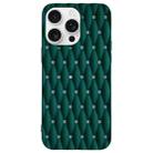 For iPhone 16 Pro Weave Cooling Solid Color TPU Phone Case(Green) - 1