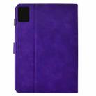 For Lenovo Xiaoxin Pad 11 2025 Cats Embossed Leather Smart Tablet Case(Purple) - 3