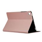 For Huawei Enjoy Tablet 2 10.1 inch Voltage Elastic Texture Horizontal Flip Leather Case with Holder(Rose Gold) - 4