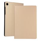 For Huawei Enjoy Tablet 2 10.1 inch Voltage Elastic Texture Horizontal Flip Leather Case with Holder(Gold) - 1