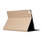 For Huawei Enjoy Tablet 2 10.1 inch Voltage Elastic Texture Horizontal Flip Leather Case with Holder(Gold) - 4