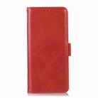 For Redmi Note 14 Pro 5G Magnetic Crazy Horse Texture Genuine Leather RFID Phone Case(Red) - 3