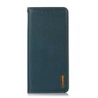 For Redmi Note 14 5G KHAZNEH Nappa Top Layer Cowhide Leather Phone Case(Green) - 3
