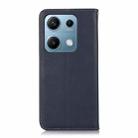 For Redmi Note 14S 4G KHAZNEH Nappa Top Layer Cowhide Leather Phone Case(Blue) - 3