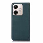 For Redmi 13X KHAZNEH Nappa Top Layer Cowhide Leather Phone Case(Green) - 3