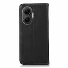 For Redmi Turbo 4 Pro KHAZNEH Nappa Top Layer Cowhide Leather Phone Case(Black) - 3