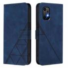 For UMIDIGI Bison X20 Crossbody 3D Embossed Flip Leather Phone Case(Blue) - 2