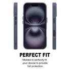 For iPhone 16 GEBEI Skin Feel MagSafe Magnetic Phone Case(Blue) - 2