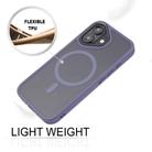 For iPhone 16 GEBEI Skin Feel MagSafe Magnetic Phone Case(Purple) - 3