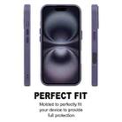 For iPhone 16 Plus GEBEI Skin Feel MagSafe Magnetic Phone Case(Purple) - 2