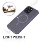 For iPhone 16 Pro GEBEI Skin Feel MagSafe Magnetic Phone Case(Purple) - 3